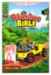 NIrV, Adventure Bible for Early Readers, Leathersoft Coral, , Thumb Indexed